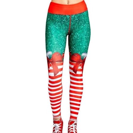 Joulu Xmas Joogahousut Gym Sport Leggingsit MA A