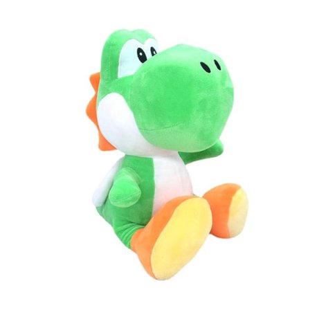 Kompatibilitet med Super Mario All-Stars 1416 Yoshi plysjleketøy, 30 cm, Mu