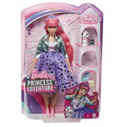Barbie Prinsessa Adventure Deluxe Docka Lila Klänning