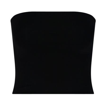 Andamane Sleeveless Tops Sort, Dame