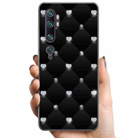 Xiaomi Mi Note 10 Pro Tpu Mobilskal Diamant Hjärta