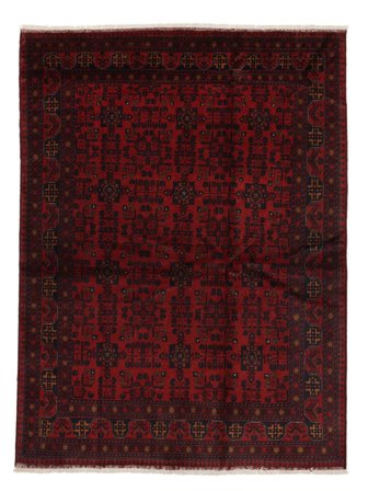 Medallion Afghan Khal Mohammadi Rug 174X237 Wool