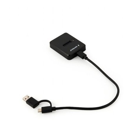 Dockningsstation för M.2 SATA & NVMe SSD med USB Type-C