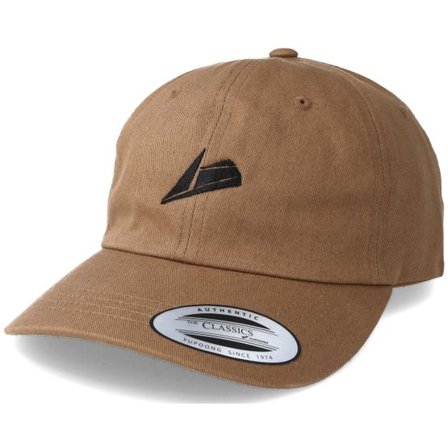 Sneakers - Brun adjustable Keps - Black Logo Beige Dad Cap Adjustable @ Hatstore