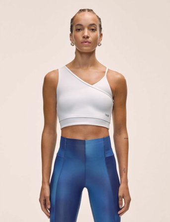 Casall Asymmetry Sports Top - White - XS