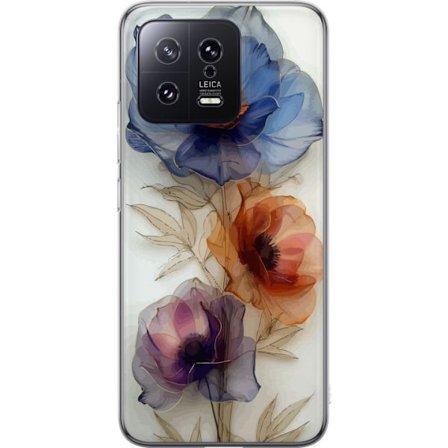 Mobilskal till Xiaomi 13 med Silkesblommor