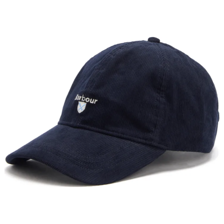 Barbour Bayfield Cord Cap Navy