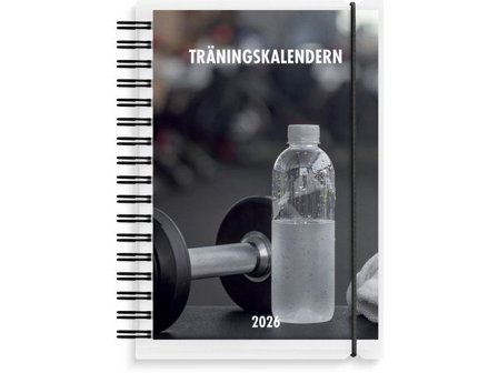 Burde Träningskalendern A6 2026 - Lyreco - Almanackor och kalendrar - Temakalendrar - Hälsa