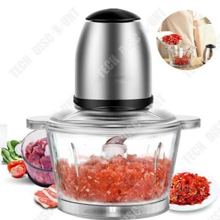 TD Elektrisk kødhakker i rustfrit stål - Farsretter madlavning - Multifunktionel