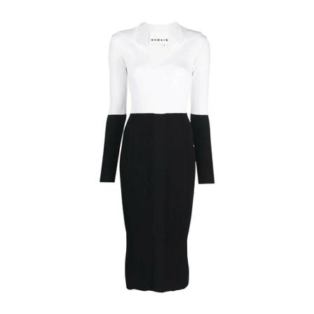 Remain Birger Christensen Short Klänning vit, Dam, Dam, Storlek: 2XS