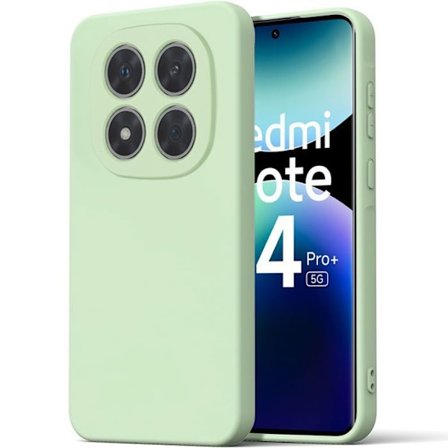 Mobilskal för Xiaomi Redmi Note 14 Pro Plus 5G/Note 14 Pro+ 5G - Grönt Silikon - E.F.Connection