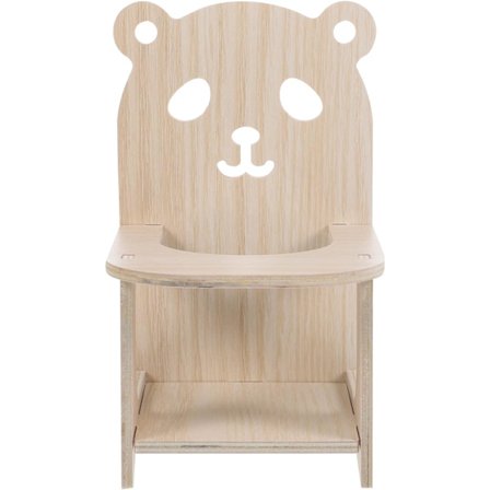 Hamster Hög Stol Hamster Trä Stol Mini Matstol med T