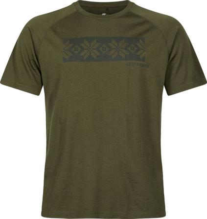 Gridarmor Odda Merino T-shirt Men's Men short-sleeved sweaters Green M