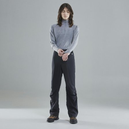 66 North men's Men's Snæfell Shell Pants Bottoms - Black - S