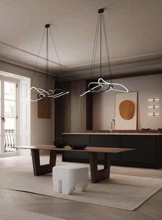 Ghost mini taklampe L116 - burned black