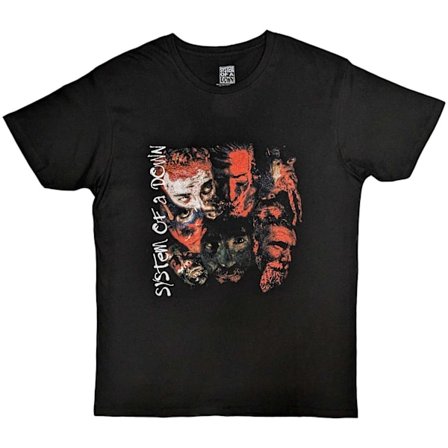 System Of A Down Unisex Vuxen T-Shirt M Svart