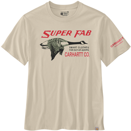 Carhartt Workwear Carhartt M's Lfab Graphic T-Shirt Oat Milk