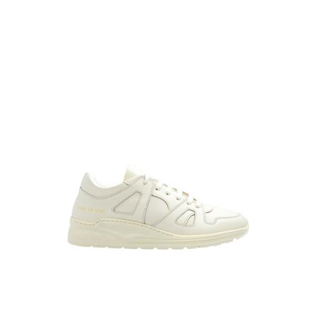 Common Projects, Sneakers Beige, Dames, Maat:38 EU,leer,print