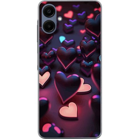 Yhteensopiva Puhelinkuori Samsung Samsung Galaxy A06 KeskiyönSydämet