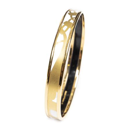 Hermès Vintage Pre-owned Jewellery gul, Dam Vintage Smycken, Dam, Storlek: ONE SIZE