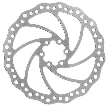 Bromsskiva för cykel 140 mm 1 st rostfritt stål 6-håls universalcykel