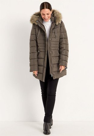 Cellbes of Sweden - Varmfodrad jacka - nougat - för damer - 58/60