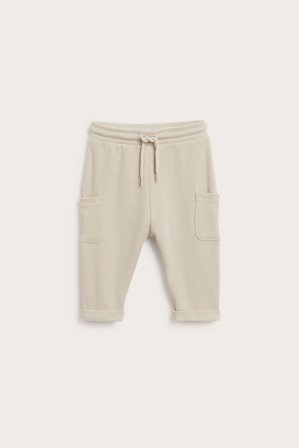 Kappahl | Vohvelipintaiset housut Beige 86 | Beige