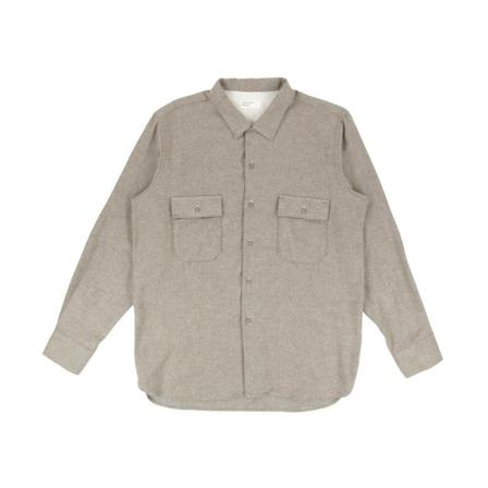 Universal Works, Casual Shirts Beige, Heren, Maat:M