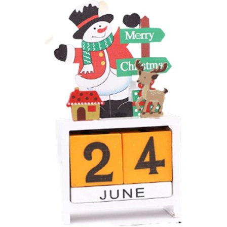 Barnens adventskalender smycken, jul DIY halsband present