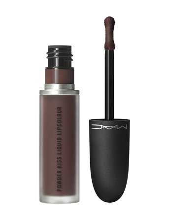 MAC Powder Kiss Liquid Lipstick - Brown - 5 ML