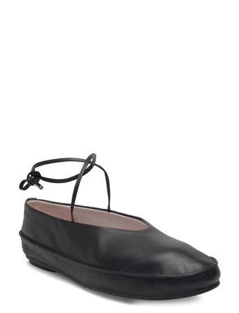 Ballerina Mary Jane Strap Lth Black Calvin Klein
