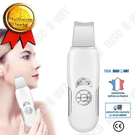 TD Ultrasonic Face Cleaning Skin Scrubber Ansiktsmaskin