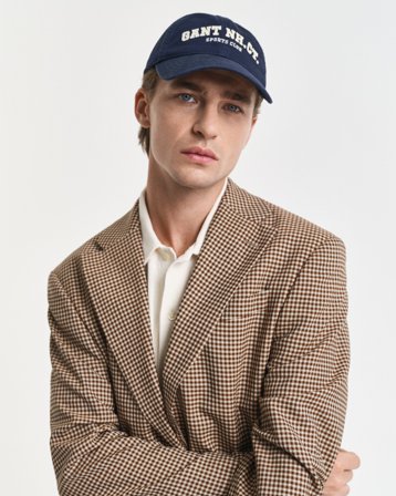 GANT Herren GANT Graphic Washed Cap (ONE SIZE) Marineblau