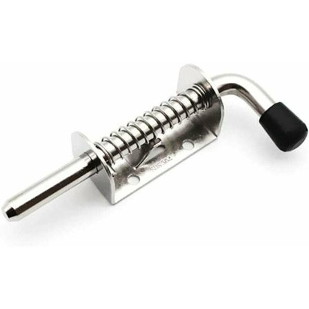 128mm metallfjäderlås med handtag kraftig fjäderstift för trädgårdsgrind skjul släpvagn garage