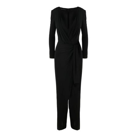 Alberta Ferretti, Jumpsuits Zwart, Dames, Maat:XS
