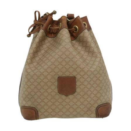 Celine Vintage Shoulder Väska beige, Dam Vintage Väskor, Dam, Storlek: ONE SIZE