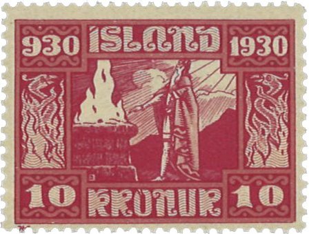 Island 1930 - AFA 139 - Postfrisk