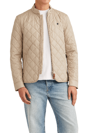 Morris Teddy Quilted Jacket Jackor Herr Grön M