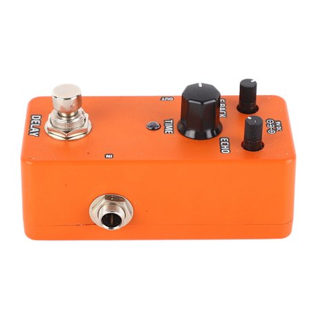Elektrisk guitar effektpedal enkelt blok mini modulationsforstærker simulationspedal orange delay