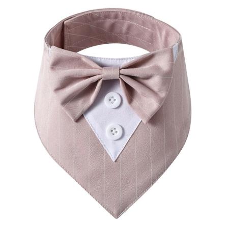 Hundebryllupsbandana Hundekrave med Sløjfe Fødselsdagskostume