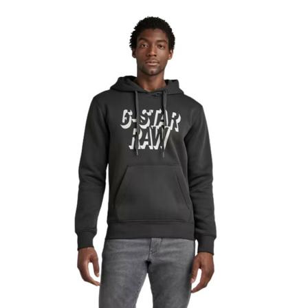 G-star - Hood Tröjor - Grå - Herr - Storlek: S, Herr, Storlek: S