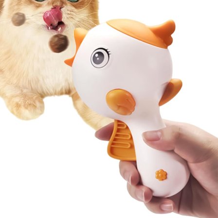 Ande Design Hundegodbiteringsdispenser & Sakte Mater Leke - Interaktivt Valpepuslespill for Kjedsomhet, Trening & Tannfelling, Bursdagsjulegave