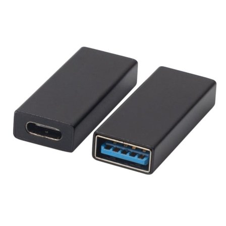 2 st USB Type C 3.1 hona till 3.0 A hona data synkronisering laddningsadapterkontakt Ft (FMY)