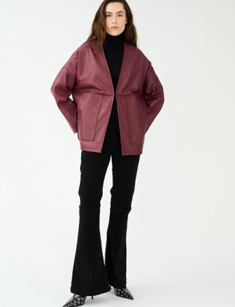 IVY Copenhagen Ivy-Ann Charlotte Jeans Baby Cord - Black - 29 x 32