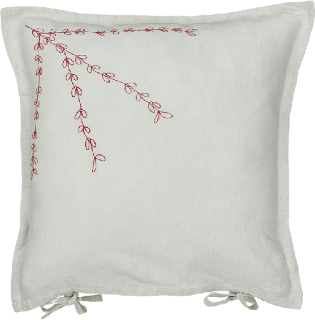 Svanefors Amie Kuddfodral Jultextil Röd 45x45 cm