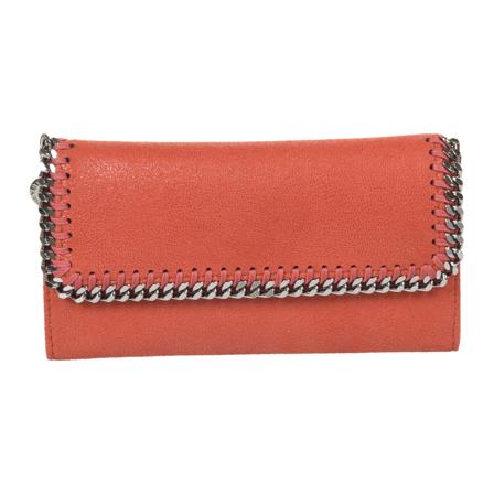 Stella McCartney Wallets & Cardholders Orange, Dame Punge og Kortholder, Størrelse: ONE Size