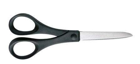 Fiskars Essential 1023818 Papirsaks 18 cm, højrehåndet og venstrehåndet, Håndværktøj