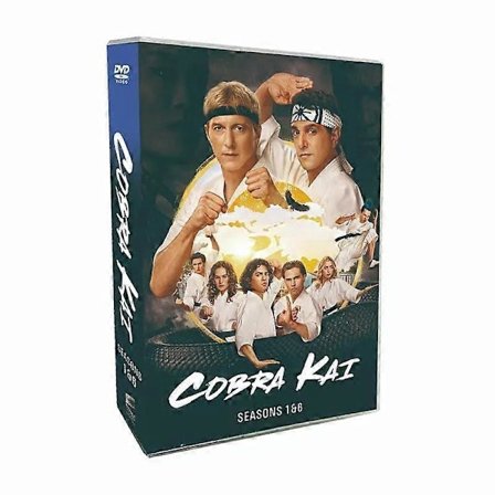 [LCS] Nytt bokssett Cobra Kai Sesong 1-6 DVD 14-Disc Engelsk