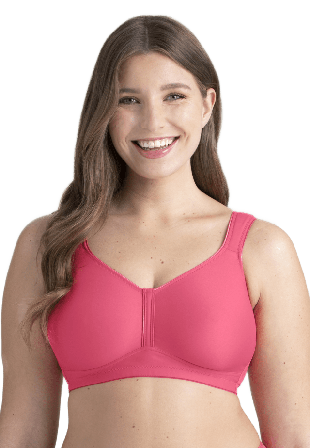 Miss Mary of Sweden Feel Fresh T-shirt Bh Utan Bygel Med Ovadderad Helkupa Dam Rosa 85e