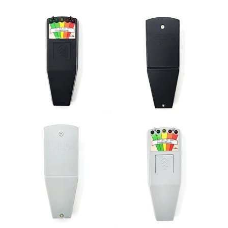 EMF-mittari Magneettikentän Ilmaisin 9V Paristolla Haamujen Metsästykseen Paranormaali Laite - Musta [Hong Kong]